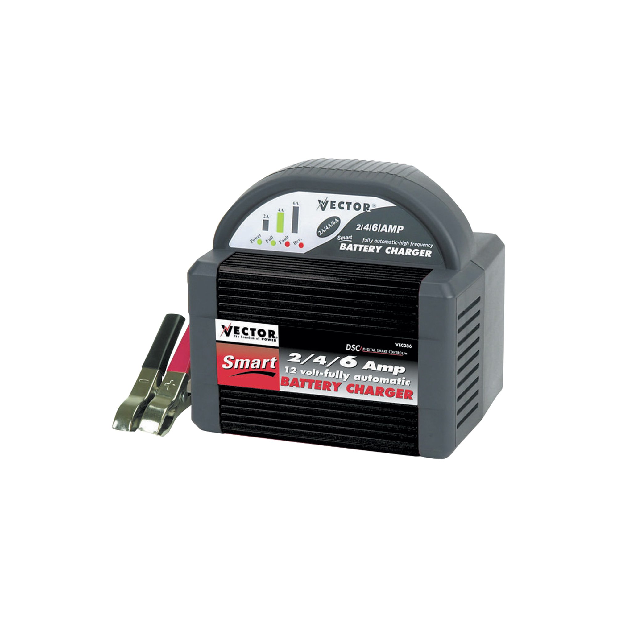 Vector Battery Charger — 2/4/6 Amp, 12 Volt Northern Tool